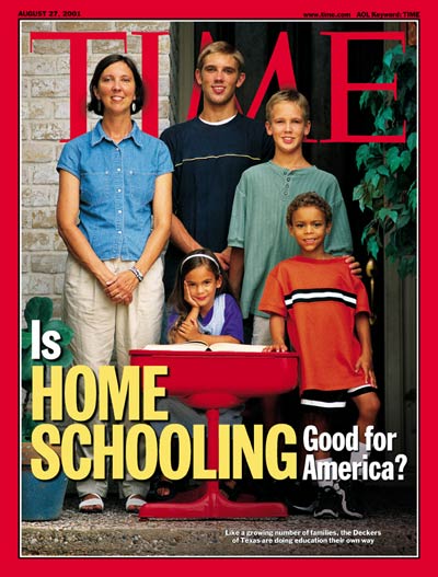 TIME Magazine Cover: Home Schooling -- Aug. 27, 2001