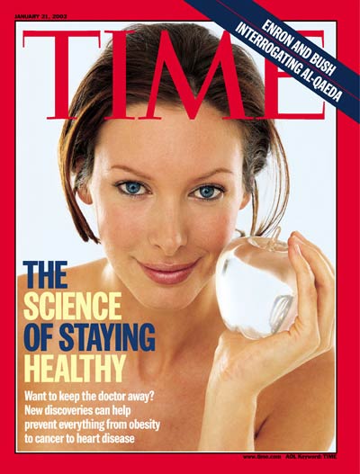 TIME Magazine Cover: The Science of Staying Healthy -- Jan. 21, 2002