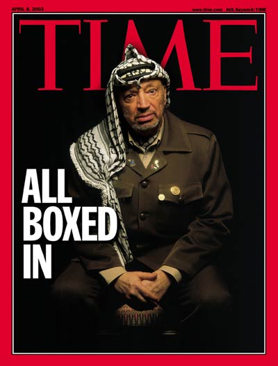 TIME Magazine Cover: Yasser Arafat -- Apr. 8, 2002