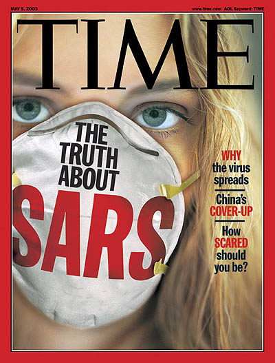 Rise of the severe respiratory disease called SARS