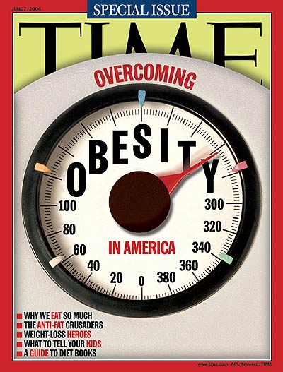 TIME Magazine Cover: Overcoming Obesity in America -- June 7, 2004