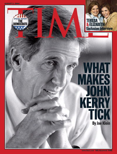 TIME Magazine Cover: What Makes John Kerry Tick -- Aug. 2, 2004