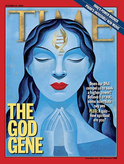 TIME Magazine Cover: The God Gene -- Oct. 25, 2004