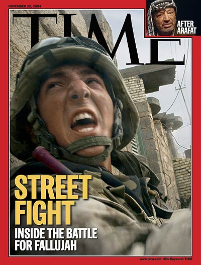 TIME Magazine Cover: Street Fight: The Battle for Fallujah -- Nov. 22, 2004