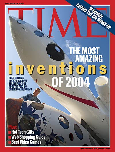 TIME Magazine Cover: The Most Amazing Inventions of 2004 -- Nov. 29, 2004