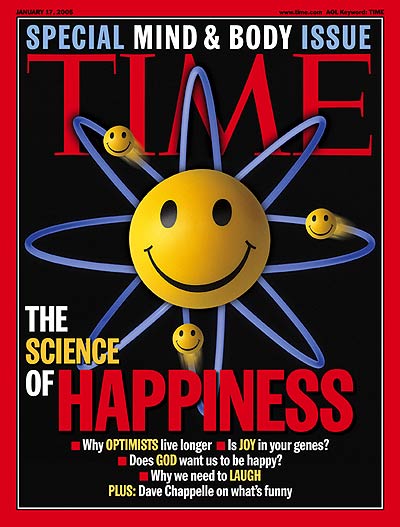 TIME Magazine Cover: The Science of Happiness -- Jan. 17, 2005