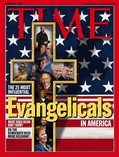 TIME Magazine Cover: The Most Influential Evangelicals in America -- Feb. 7, 2005