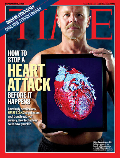 TIME Magazine Cover: How to Stop a Heart Attack Before it Happens -- Sep. 5, 2005