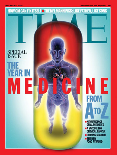 TIME Magazine Cover: The Year in Medicine from A to Z -- Dec. 5, 2005