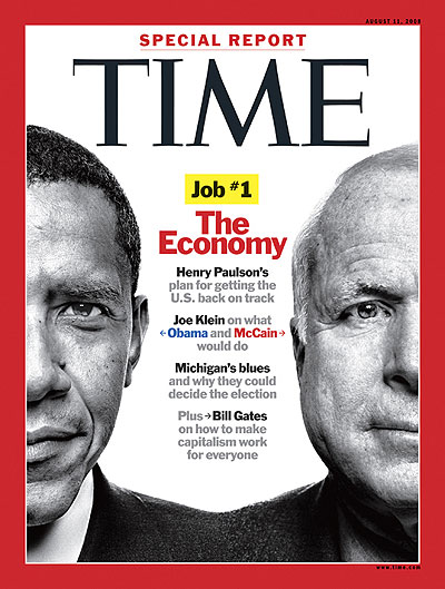 Photo of Barack Obama and John McCain