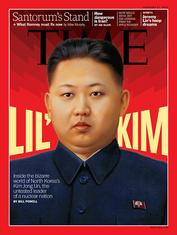 A photo illustration of Kim Jong Un
