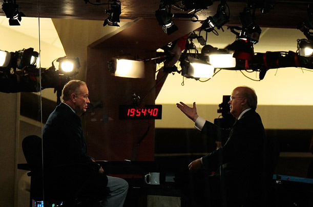 At the Republican National Convenstion, O'Reilly interviewed Karl Rove, among other notable GOP figures.