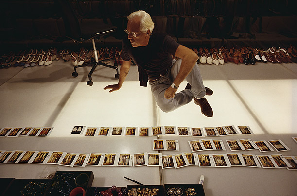 Known as a workaholic, Armani routinely puts in 12 hours day. 

