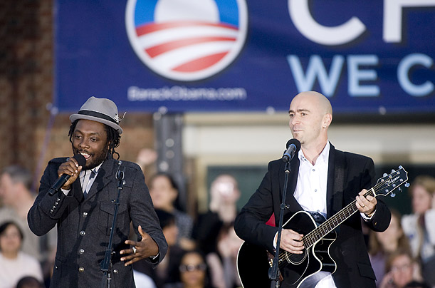 During the 2008 presidential elections, the producer/songwriter created a song made up almost entirely from the words of an Obama speech.
