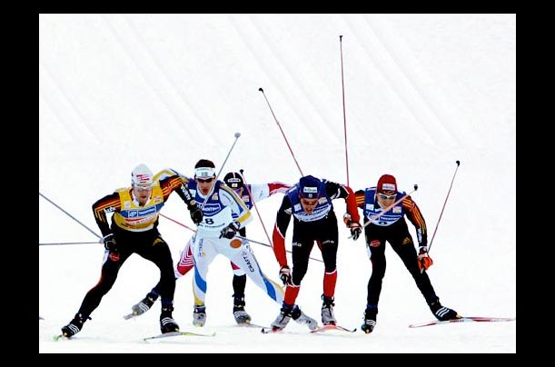 German Axel Teichmann wins the World Cup men's 30-km cross country race in Tesero