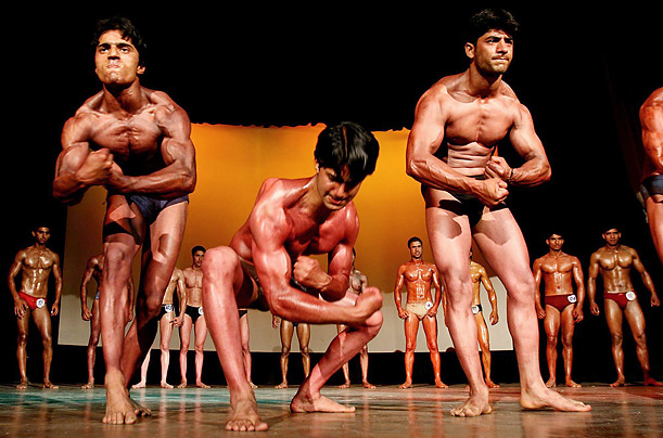 Pictures of the Week Body Builders India