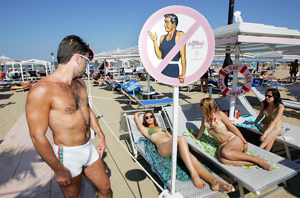 No Men Beach Italy