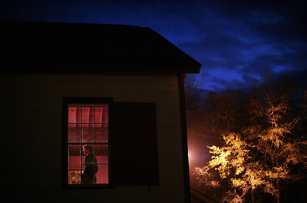 John Edwards campaigns on St. Helena Island, South Carolina.