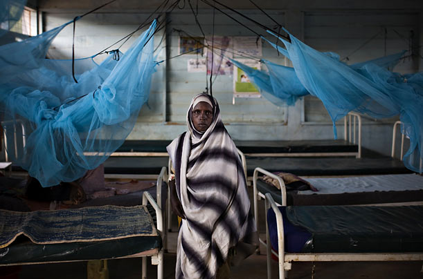 One of more than 270,000 refugees who fled fighting in their Somalia finds safety in Kenya.